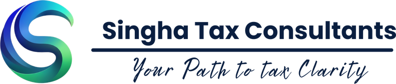 Singha Tax Consultants full logo with the tagline Your Path to Tax Clarity